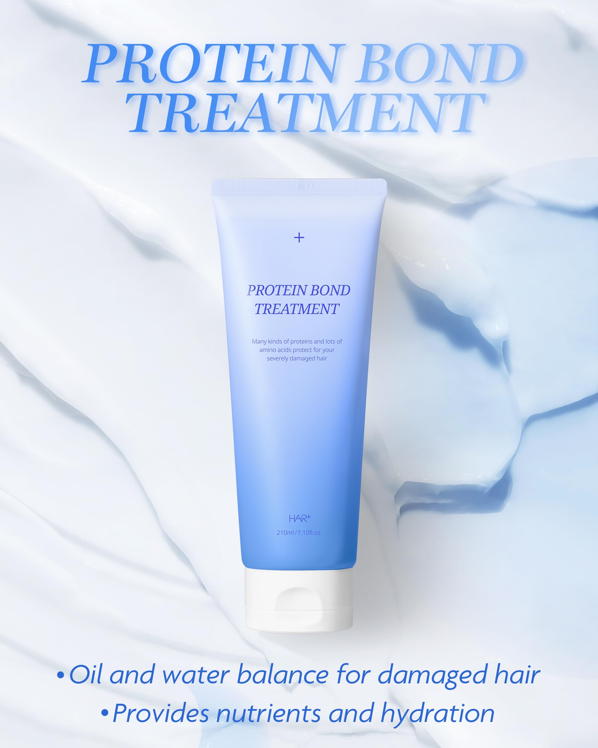 Amazon | HAIR+ Velvet Protein Bond Treatment | HAIR+ MADE IN